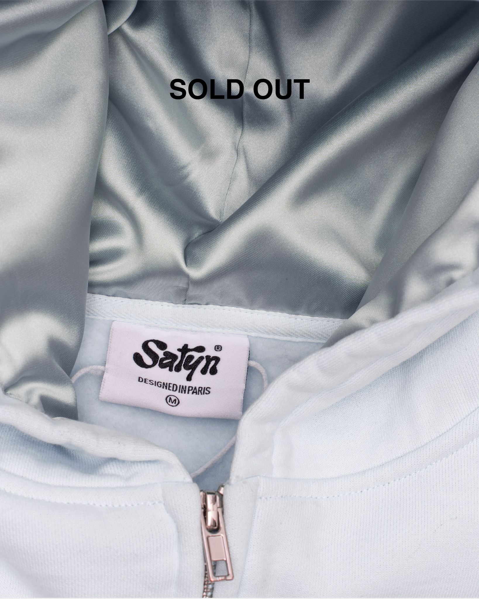 Zip Hoodie V2 - Satin Lined Hood