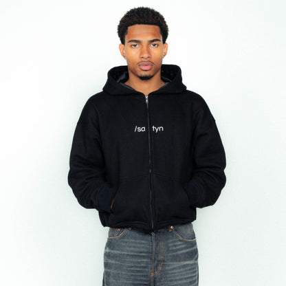 Zip Hoodie /satyn